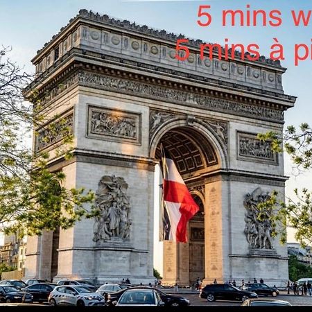 Elegant Appartement Trocadero Paris Bagian luar foto