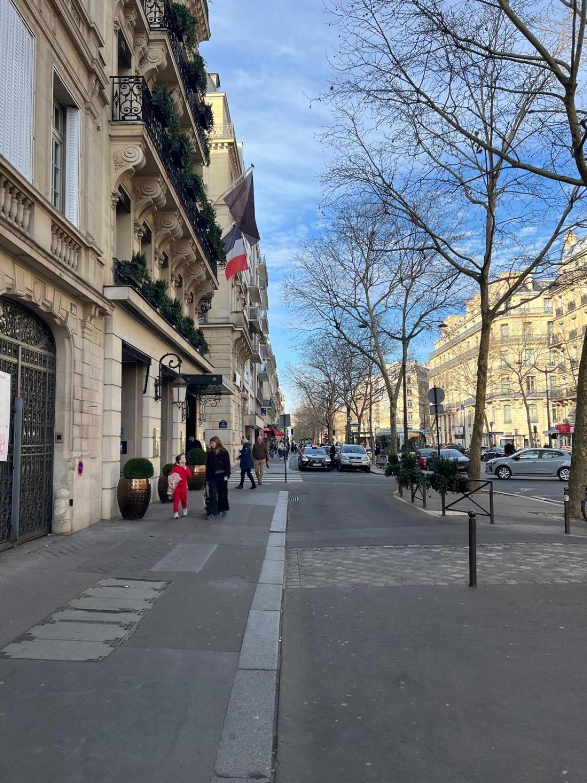 Elegant Appartement Trocadero Paris Bagian luar foto